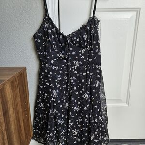 Papermoon Floral Black Blouse